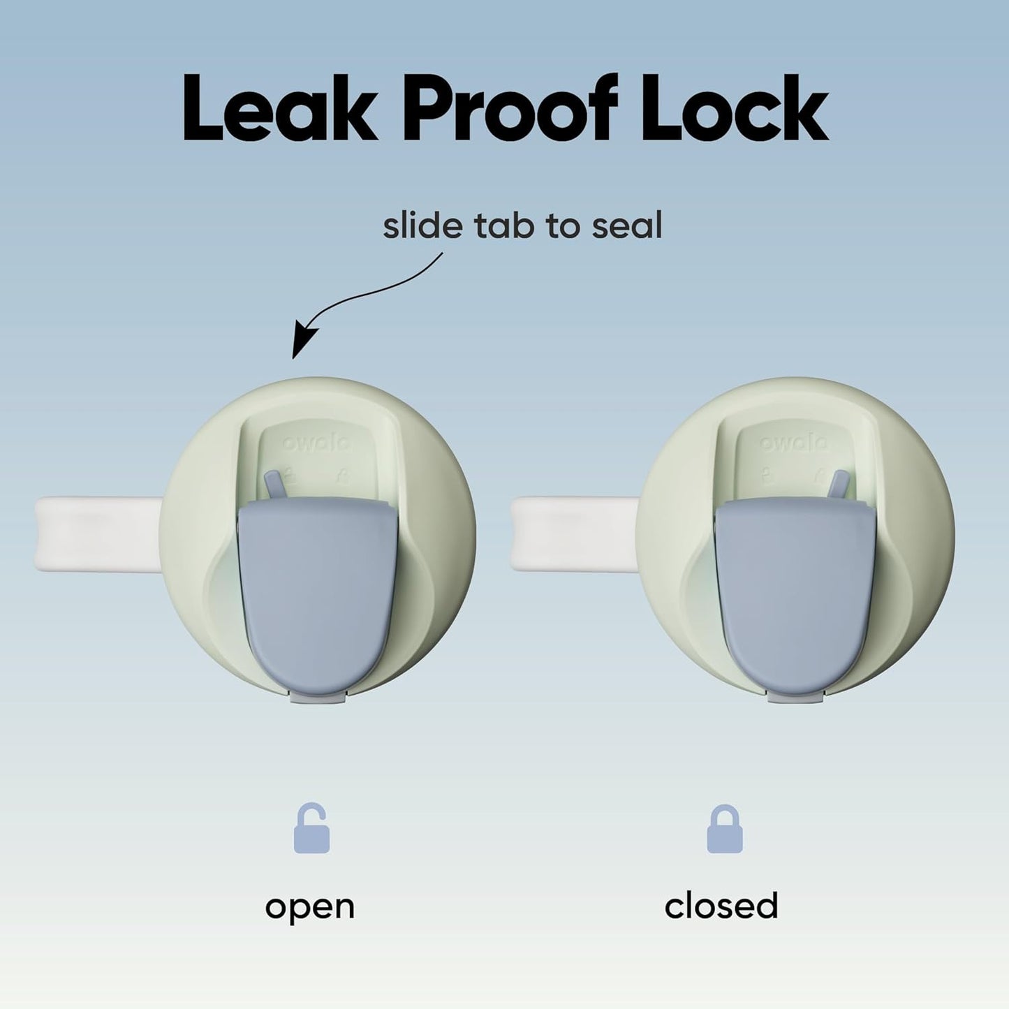 Owala FreeSip Tumbler Insulated Stainless Steel Water Bottle with Built-in Straw and Side Handle, For Travel, Work, School, and Sports, 40oz, BPA Free, Leak Proof, Iced Breeze